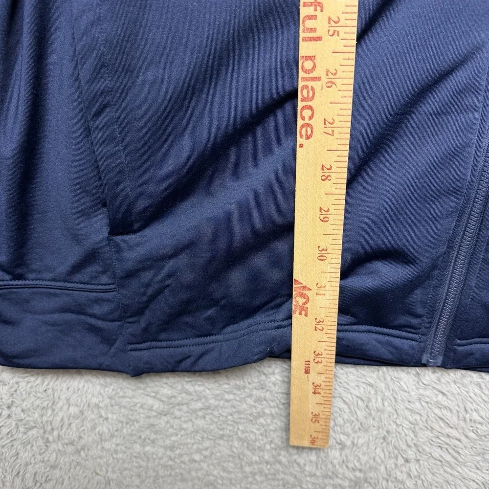 Levelwear The Players Nitro Navy Blue Jacket Mens 2XL Full Zip Fleece Lined New